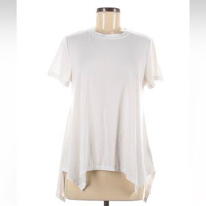 Athleta White Short Sleeve Athletic Top | Women’s Size Medium